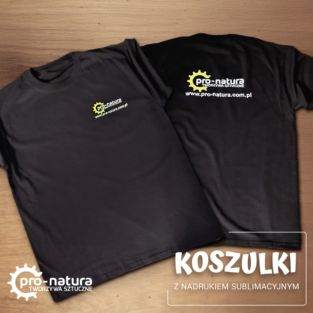 koszulka z nadrukiem sublimacyjnym